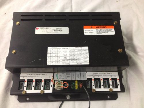 8 Outlet Federal Signal Strobe Power Supply