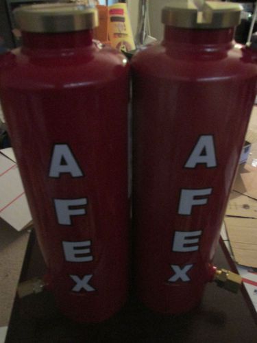 AFEX Fire Suppression Tanks 2030 Lot of 2 Tanks