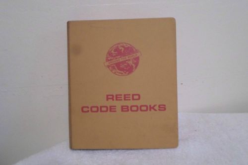 REED General Code Book VOLUME 1 Locksmith Reference Manual 1998 FREE SHIPPING!