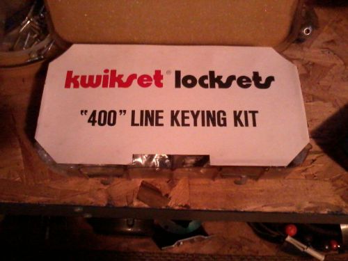 &#034;400&#034; kwikset lock set line keying kit