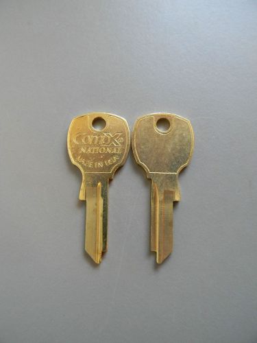 2 National CompX  4 Pin Key Blanks- For Codes 3000PS-3999 PS - D4300
