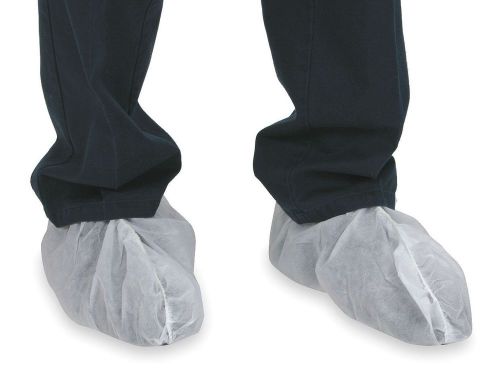 CONDOR 2RUZ2 Low Disposable Shoe Cover, White, PK 600
