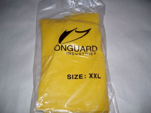 Onguard industries --- 12&#034; yellow hazmat over boot covers for sale