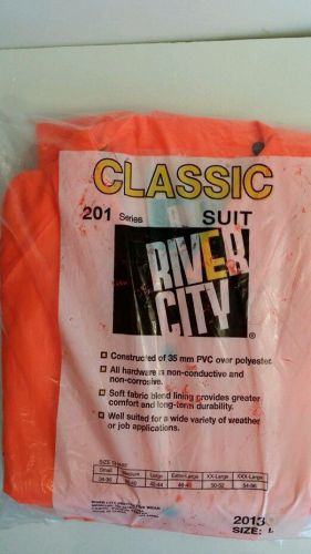 CLASSIC RIVER CITY ORANGE SUIT size LG