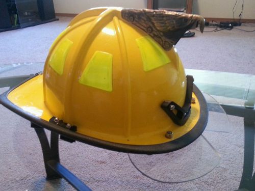 Cairns: Yellow 1010 Traditional Fiberglass Helmet, NFPA, OSHA