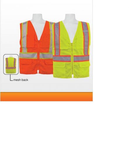 Safety Vest Lime ANSI Class II in 2XL