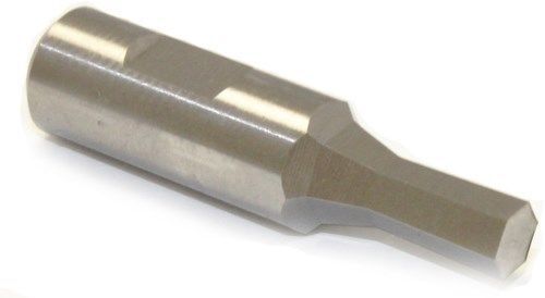 1/8&#034; hexagon rotary broach punch fits 8mm shank holder - made in usa - h0126a for sale