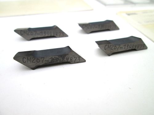 Four (4) cm267-139bvr73 carbide insert cnc indexable inserts  5 cm267 139b ha for sale