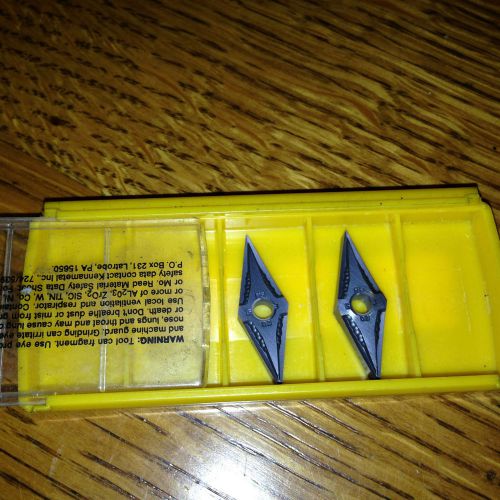 2 KENNAMETAL VNMG 160402MS VNMG3305MS KC5510 INSERTS