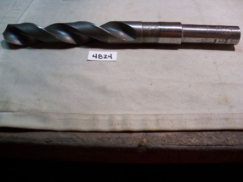 (#4824) used machinist 57/64 inch usa made straight shank drill for sale