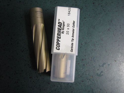 Hougen Copperhead™ 20 X 50 (metric) Carbide Tip Annular Cutter. (1 cutter)