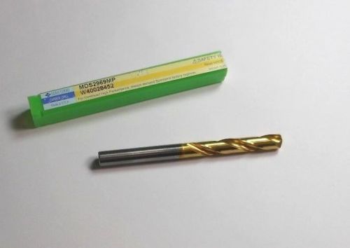 Sumitomo carbide screw machine drill bit 19/64&#034; tin 140 deg mds2969mp &lt;139&gt; for sale