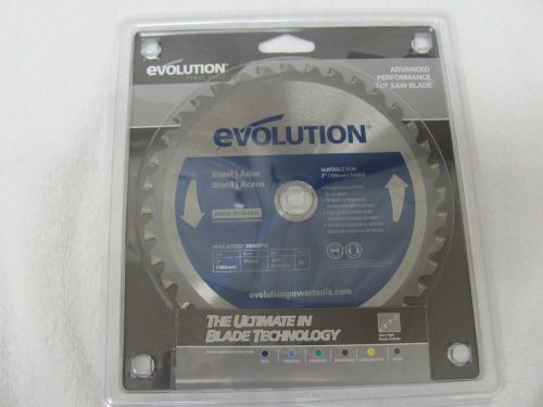 Evolution 180   7&#034; steel cutting circular saw blade 36 tooth for sale