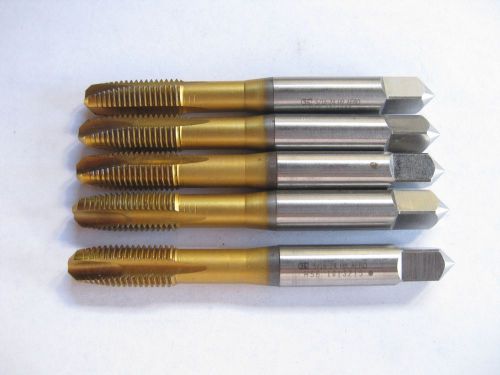 5PC  5/16-24 H8 OSG PLUG 3 FLUTE SPIRAL POINT TAP TIN COATED   USA