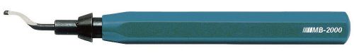 1pc MB2000 Aluminum Blue Uni-Burr w/Pocket Clip with E100 Blade Shaviv #29092