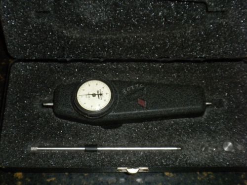 Ametek l-05 hunter spring push &amp; pull gauge in case for sale