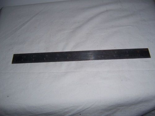 starrett tool 12 &#034; tempered steel ruler no.1000