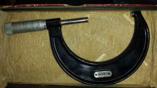 Starrett no. 436 outside micrometer caliper 2-3&#034; for sale