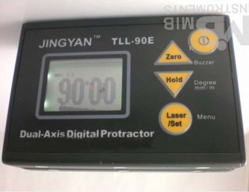 Pro tll90e protractor inclinometer laser level + pc adapter for sale