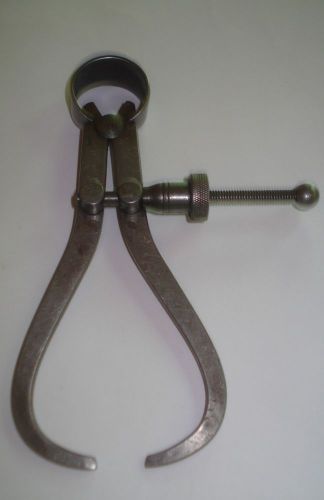 VINTAGE STARRETT YANKEE 4 IN SPRING-TYPE OUTSIDE CALIPERS NO.79B-4 QUICK-SPRING