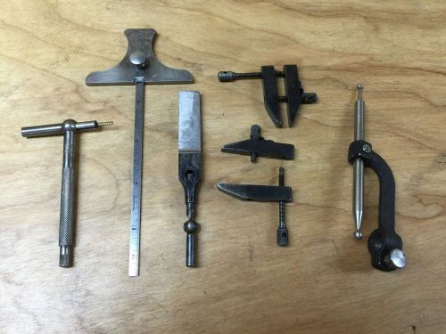 Lot of Starrett and Brown and Sharpe Tools