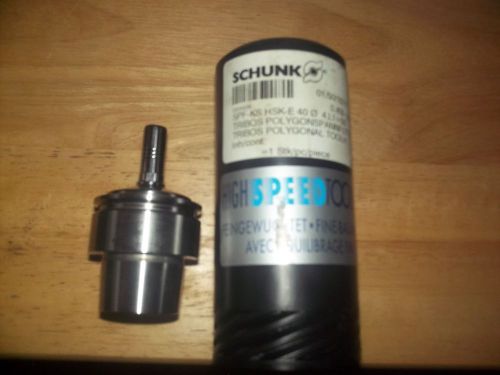 SCHUNK  HSK-40 E  4mm  HYDRAULIC  TOOL HOLDER  GUHRING  THERMO GRIP