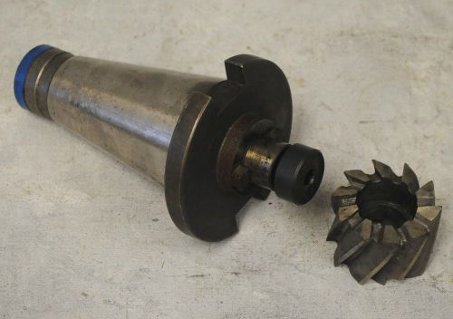 End mill drill holder w/ shell end mill 2 1/4&#034; milling lathe machinery #7 for sale