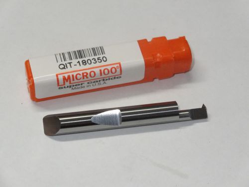 MICRO 100 QIT-180350 Quick Change Carbide Internal Threading Boring Tool Holder