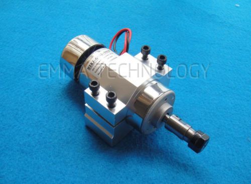 Dc 12-48v cnc 300w air cool spindle motor with er11 mount bracket new for sale