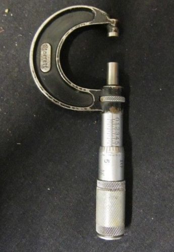 VTG Starrett Machinist Micrometer No. 436-1