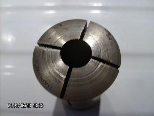 HARDINGE 2J machinist mill collet 5/8&#034; round