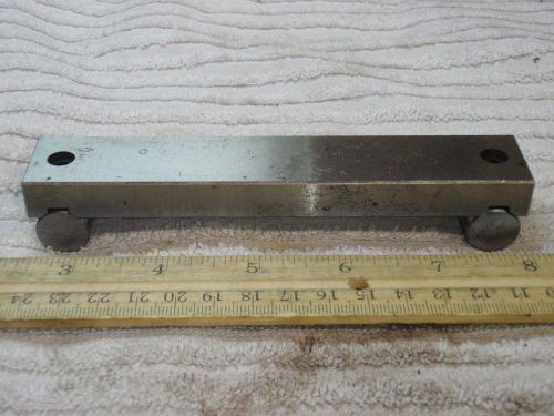 5 INCH SINE BAR / PLATE machinist tools 1 x 5 -5/8 inches x 1&#034; High Hardened