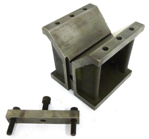 Taft pierce 391a open bodycast iron v-block for sale