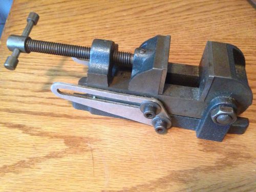 Palmgren  tilting  machinists drill press vise jaw 1 1/2 wide opening 1 7/8 for sale