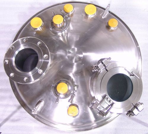 kettle reactor head 32 1/2&#034; 316ss mixing port sight glass spray balls