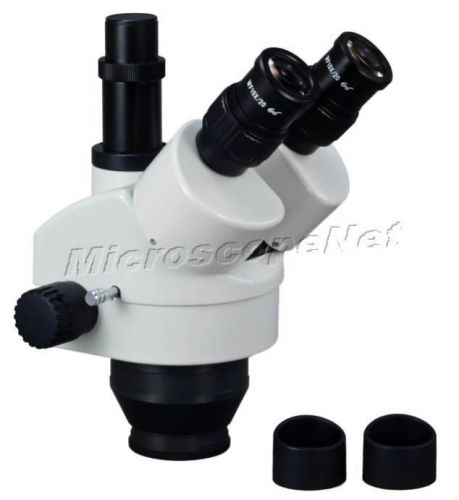 Trinocular zoom stereo microscope body only 7x-45x for sale