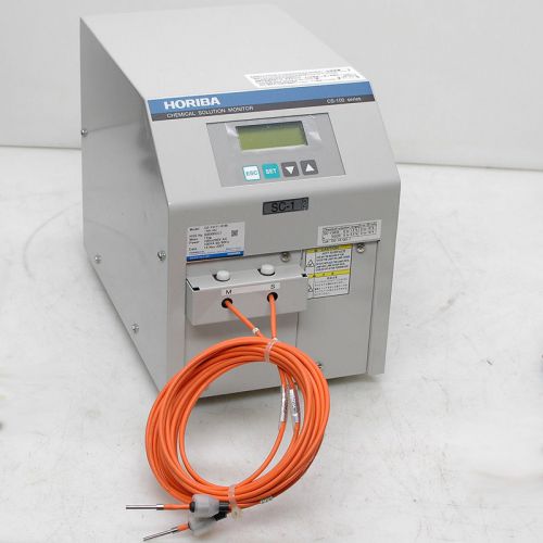 Horiba chemical solution concentration monitor cs-151f1-0105-aa-qu cs-100 series for sale