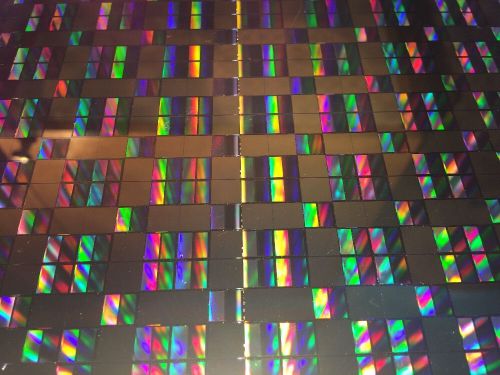 5 Silicon Test Wafers 80&#039;-90&#039;s Variety Silicon Valley Comp All 8&#034; -- Colors!!