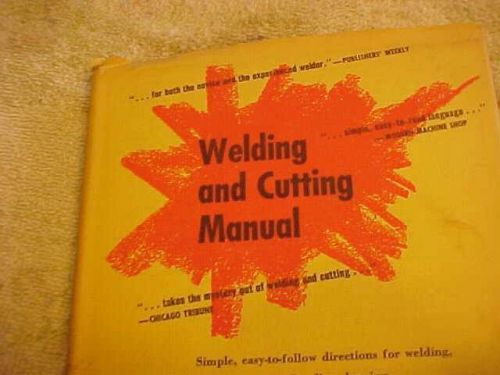 Welding and cutting Manual