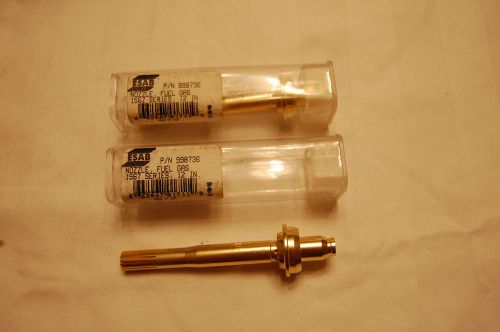 Pair of esab oxweld cutting torch fuel gas nozzle tip 1567 series 12 inch for sale