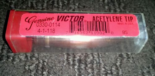 Victor acetylene torch tip 0330-0114 4-1-118