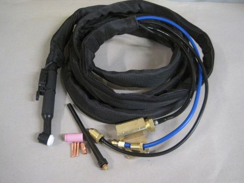 Wp20f-12 tig torch 12ft flex  complete welding outfit water cool, stt-wp20f-12 for sale