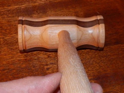 Woodworking &amp; woodcarver&#039;s mallet #3. hand made by brandon. brand new. for sale