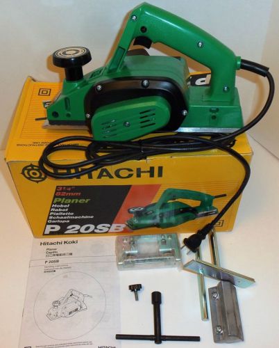 New Hitachi 3 1/4&#034; Planer 110V w/ Wrench NIB P20SB