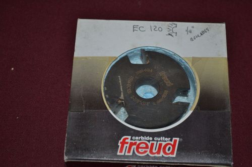 Freud Shaper Cutter EC-120  2 7/8&#034; x 1/4&#034; Concave Radius Cutter Bullnose
