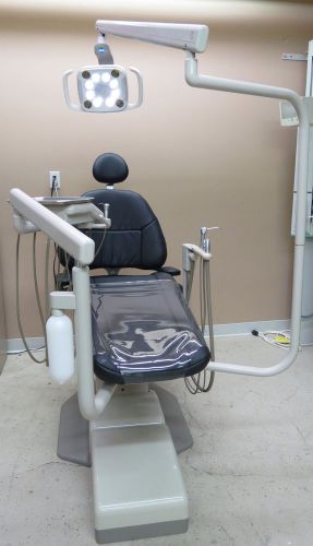 A-dec Cascade 1040 Dental Chair Package w/ Radius LED Light, Delivery, Asst Pkg