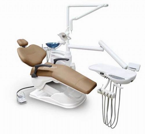 Computer Controlled Dental Unit Chair FDA CE Approved C3 Model Soft Leather