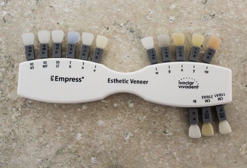 IVOCLAR EMPRESS VENEER SHADE GUIDE