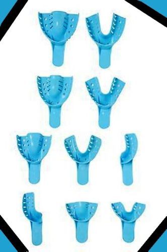 DEFEND Disposable Impression Trays IT-7008 #8 quadrant ur/ll Perforated: 12pcs