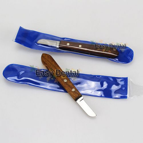 2pcs dental lab impression material plaster spatula wax knife blade cutter for sale